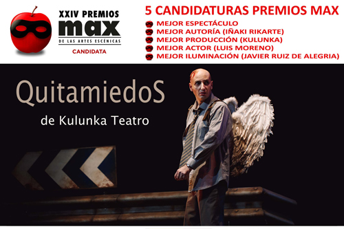 QUITAMIEDOS DE KULUNKA CANDIDATA A 5 PREMIOS MAX